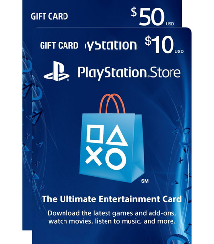 Psn Card 60 Usd - Playstation Network Card