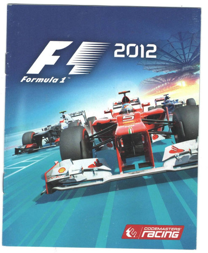 Manual De Instruções Do Jogo Formula 1 2012 / Ps3