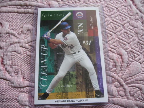 1990's Costacos Promo Mini Poster Clean Up Mike Piazza