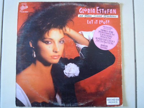 Gloria Estefan And Miami Sond Machine Lp Let It Loose