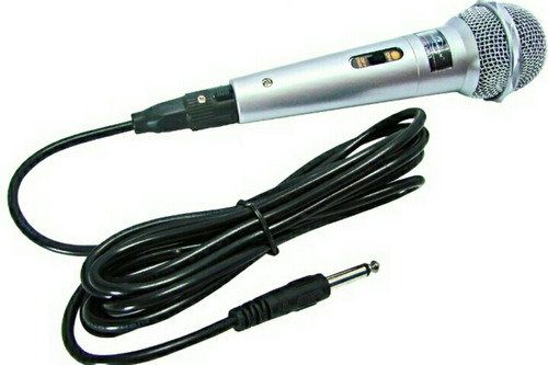 Microfono Alambrico Profesional  Cable De 3 Metros De Largo