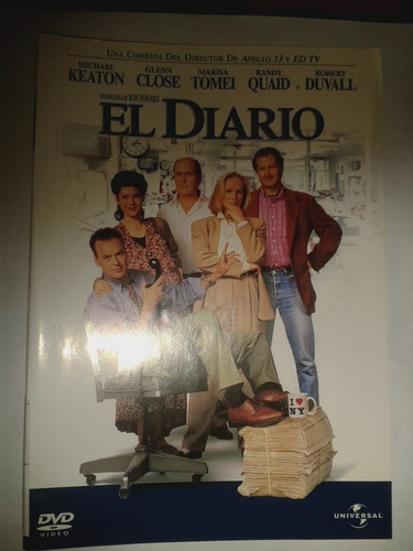 El Diario - Michael Keaton - Glenn Close - Dvd - Original!!!