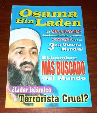 Osama Bin Laden Hombre Más Buacado Mundo Al Qaeda Terrorismo