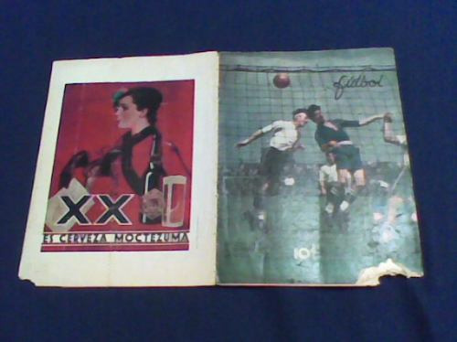 Revista Futbol Mexicana Año 1936