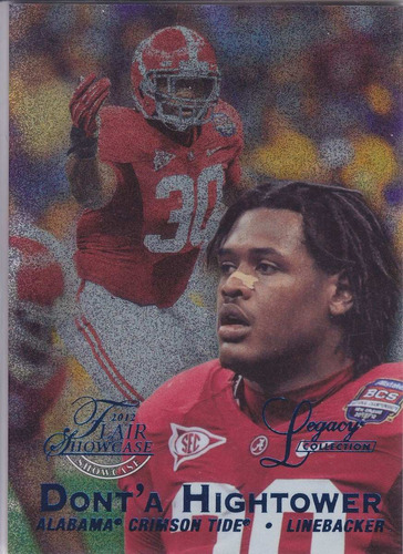 2012 Fleer Retro Showcase Legacy Dont'a Hightower Pats 7/100