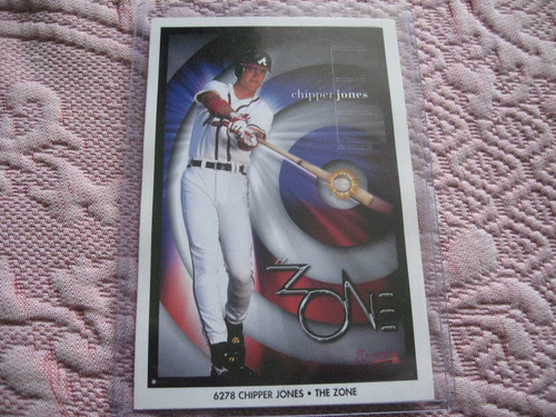 1990's Promo Mini Poster The Zone Chipper Jones