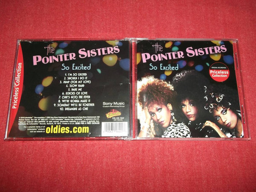 The Pointer Sisters - So Excited Cd Imp Ed 2010 Mdisk