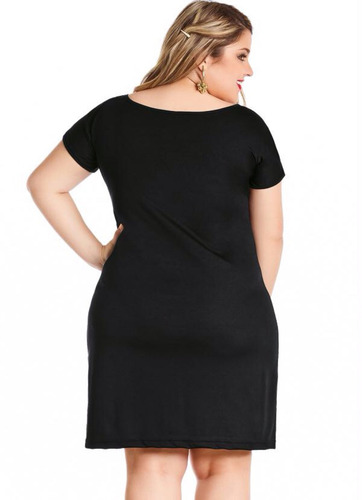Vestido Liso Preto