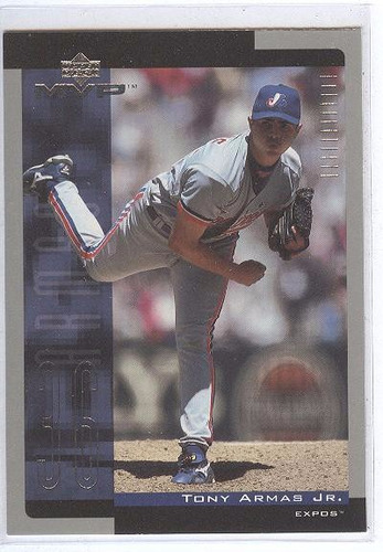 Kp3 Tony Armas Jr 2001 Upper Deck Mvp # 228 Expos