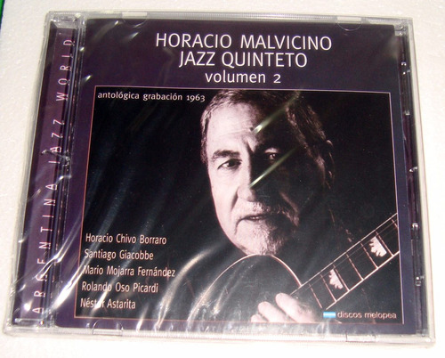 Horacio Malvicino Jazz Quinteto Vol.2, Cd Sellado / Kktus