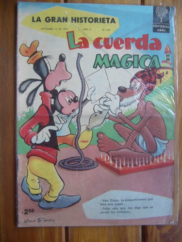 La Gran Historieta Nº 256 / Año 1957 / Disney