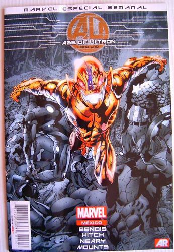 Age Of Ultron Libro 01 Marvel Comics Edit Televisa