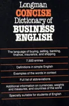 Comprar Longman Concise Dictionary Business English Ingles - Ingles