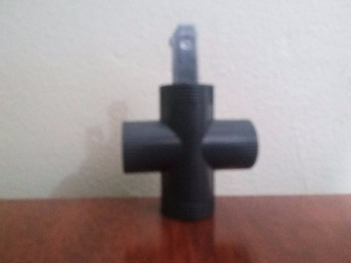 Imagen 2 de 4 de Adaptador De Corriente 3 Servicios Plastico
