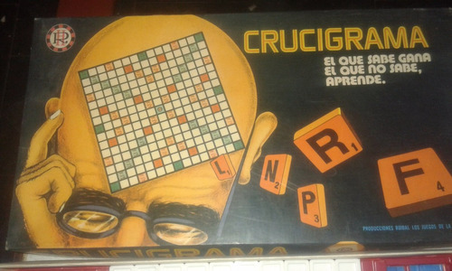 Juego De Mesa Crucigrama De Ruibal. Años 80-90