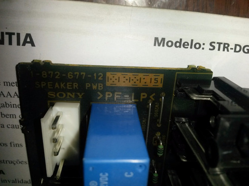 Placa Saida Potencia Caixas Frontais Receiver Sony Str-dg910