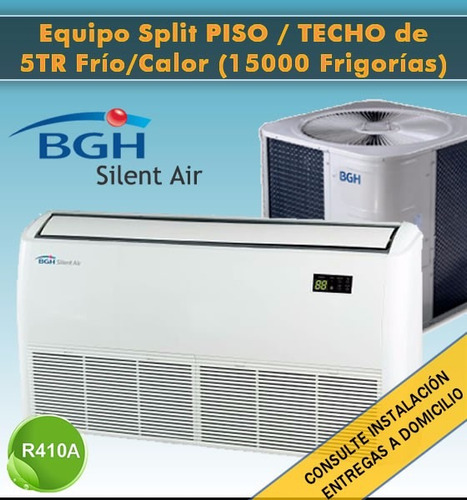 Split Piso Techo Bgh 15000 Fgs Frio/calor