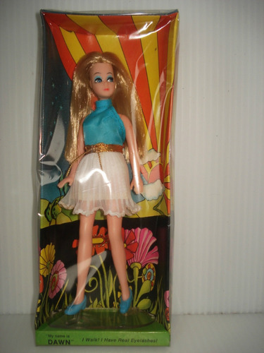Dawn Doll Muñeca Topper Toys 1970 Nueva Brand New Wyc