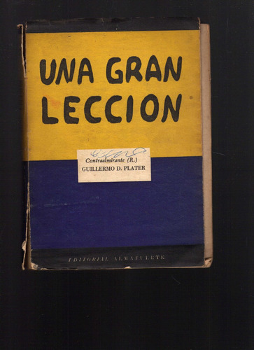 Una Gran Leccion - Guillermo D Plater