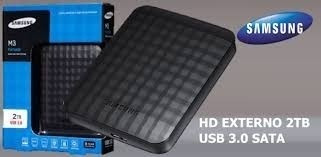 Hd Externo 2tb Usb 3.0 E 2.0 Original Samsung M3 Pc - Mac