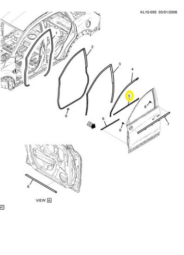 Cepillo Original Lame-vidrio Chevrolet Captiva