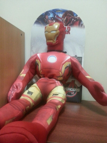 Muñeco Iron Man Original De New Toys.55 Cm