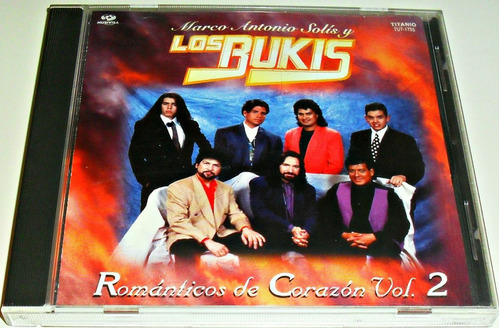 Cd Los Bukis / Romanticos De Corazon Vol 2 1a Edicion 1996