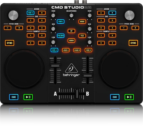 Controlador Mix Midi Usb Dj Behringer Cmd Studio 2a Winners