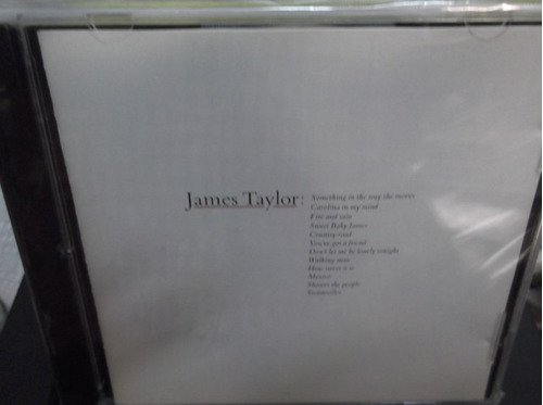James Taylor Greatest Hits Cd Importado Sellado