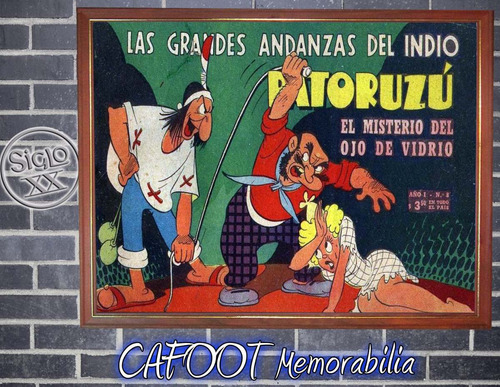 Andanzas De Patoruzu Tapa-poster Enmarcado