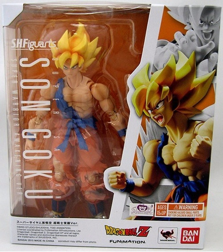 S.h. Figuarts Son Goku Super Saiyan  Awakening - Bandai