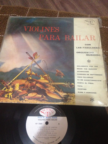 Violines Para Bailar Disco De Vinil Originales 