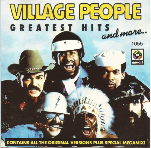 Village People Greatest Hits And More. Cd Unica Ed 1993  Fdp