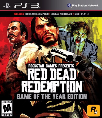 Red Dead Redemption Goty Fisico Nuevo Ps3 Dakmor
