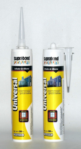 Silicona Sellador Transparente Universal Suprabond X 280 Ml