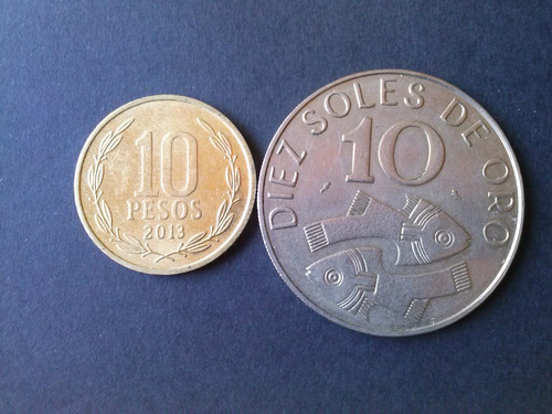 Moneda Perú 10 Soles 1969 Níquel (c16)