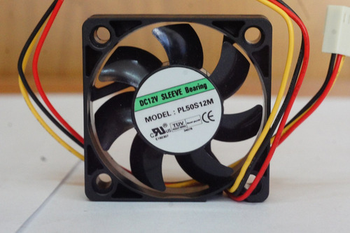 Cooler Turbina De 12 V Medidas De 50x50x10-pack De 4 Unid.