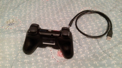 Imagen 1 de 3 de Control Ps3 Nuevo Con Su Cable