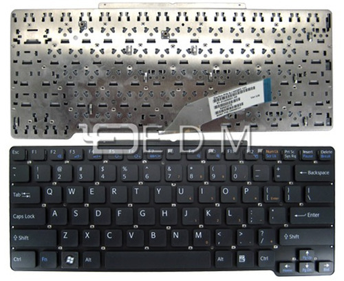 Imagen 1 de 1 de Teclado Nuevo En Ingles Sony Vaio Vgn-sr Series Negro