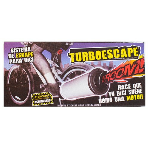 Turbo Escape Para Bicicleta En Caja Fd1967