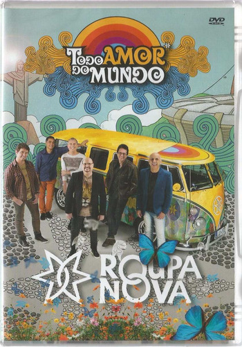 Dvd Roupa Nova-todo Amor Do Mundo (lanç.maio 2015)