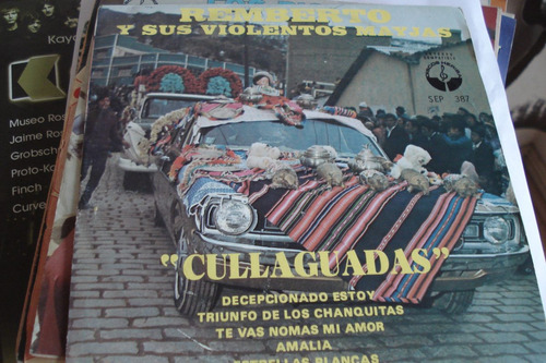Single Vinilo 45 Remberto Y Sus Violentos Mayjas Bolivia