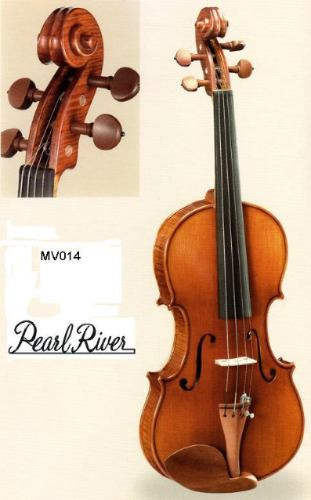 Violin (maple Flame) Prof. 4/4 Concerv. Mv014 Pearl River