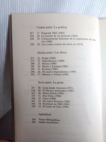Imagen 5 de 5 de De Eros A Gaia Freeman Dyson Tusquets Metatemas