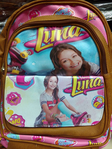 Bolsos Morrales Niña Soy Luna Jovencita Escolar Envío Gratis