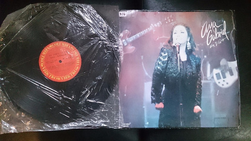 Disco Lp  Ana Gabriel En Vivo Semi Nuevo  Solohifi