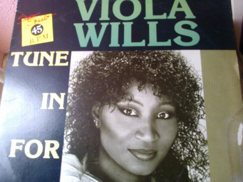 Disco Acetato De Viola Wills, Tune In For Lovin´