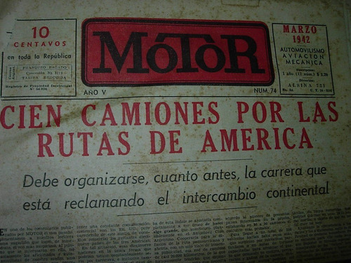 Diario Motor Automovilismo 3/42 Cien Camiones Rutas America