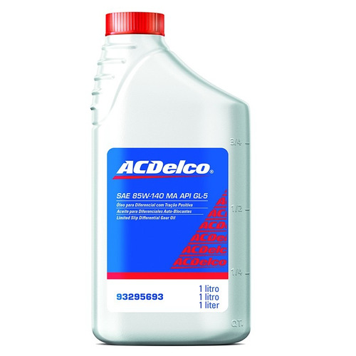 Óleo Do Diferencial Acdelco 85w140 Ma Api Gl5 - Sintético