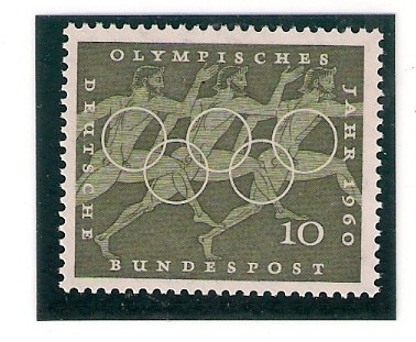 Alemania 1960 Scott # 814 Sello Mint** Sin Bisagra